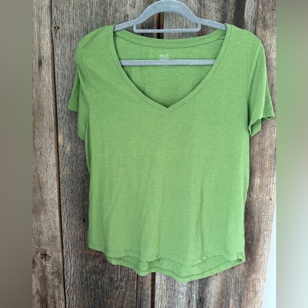 Falls Creek Women's Short Sleeve Lime Tee